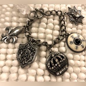-Anthropologie-Vintage Charm Bracelet